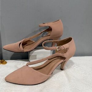Call It Spring Blush Ankle Strap Heels